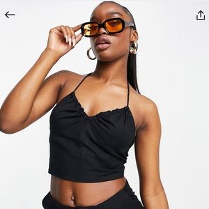 NEW - Black ASOS Halter Top - US 8.
